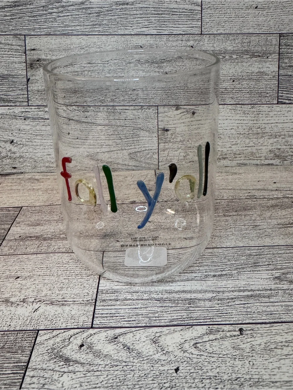 Anthropologie Love Notes Juice Glasses—Set of 2